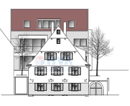 Ansicht von der Straße